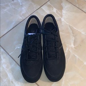 Ugg black Suede & sheepskin sneaker